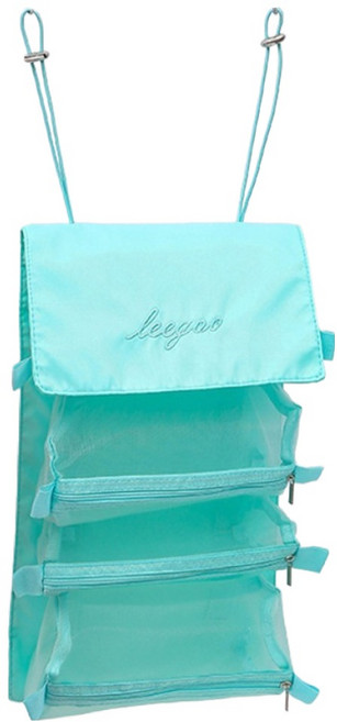 더자카 분리형 목욕 가방 세면 파우치, 민트