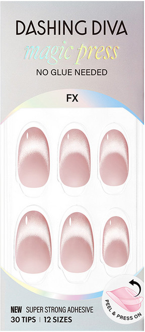 데싱디바 매직프레스 네일팁, 1개, 시에나