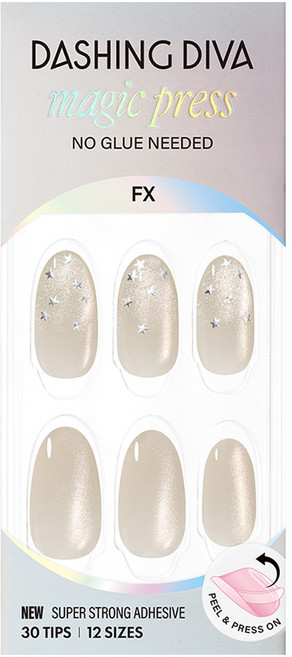 데싱디바 매직프레스 네일팁, 1개, 스텔라 허니
