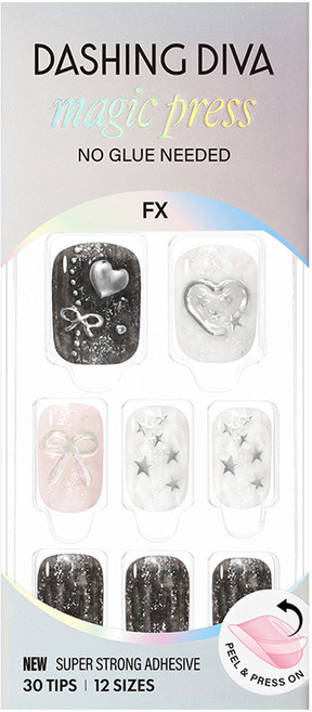 데싱디바 매직프레스 네일팁, 1개, 코스믹 슈가