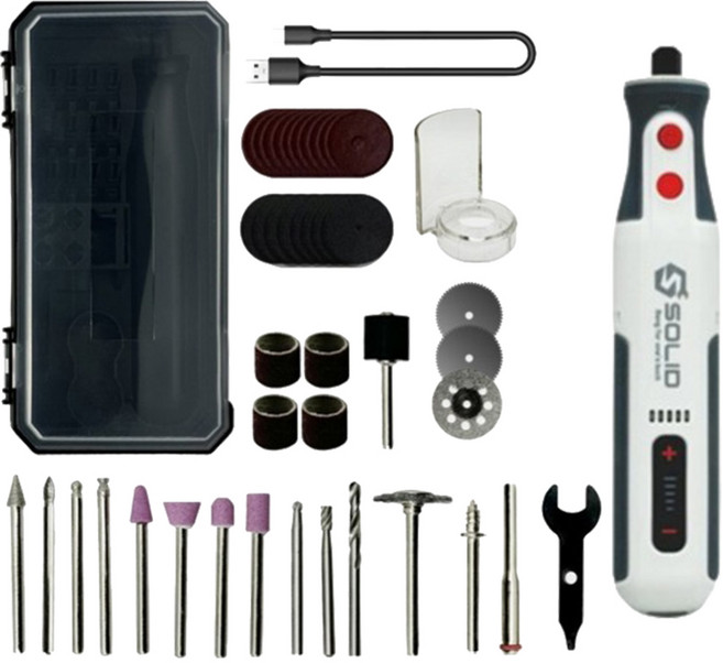 솔리드 8V 미니 그라인더 S-MG08, 1개