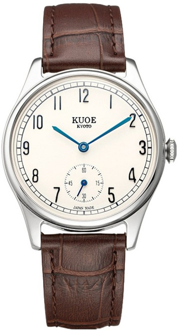 KUOE KYOTO 男女通用 Case & Hands 鱷魚壓紋皮革錶帶腕錶 HOLBORN 90-00