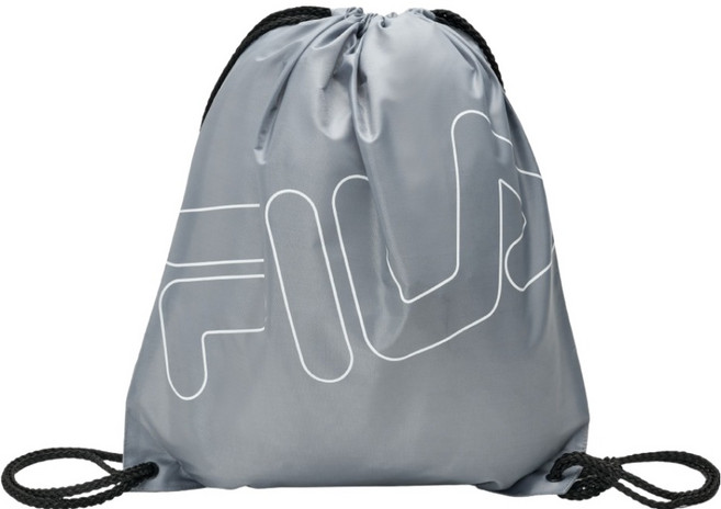 FILA 斐樂 運動束口袋, 淺灰色, 1個