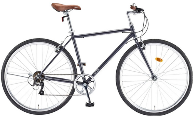 레스포 2026 700C 아레스 하이브리드자전거 490 방문설치, 01 다크 실버, 1개, 1640mm