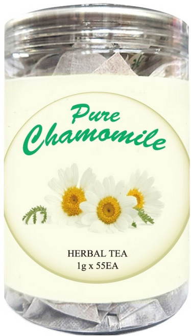 프리미엄 삼각티백 캐모마일차, 1g, 1개, 55개입