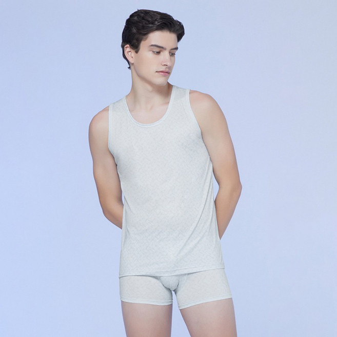 보디가드 남성용 메쉬 런닝 + 드로즈 세트