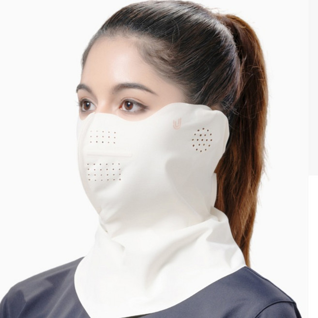 유투스포츠 롱넥 FW 라이프스타일프로 귀덮개형 기모 마스크, 아이보리