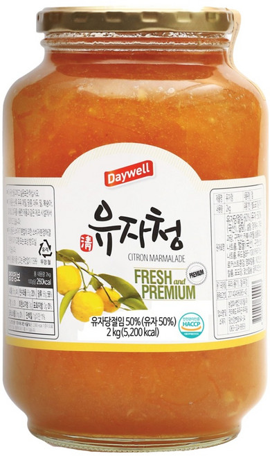 Daywell 柚子清, 1個, 1入, 2kg