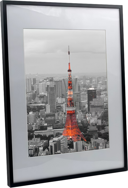 Home&Fix 照片室內裝飾壁掛圖畫裝飾相框, 1個, 黑色