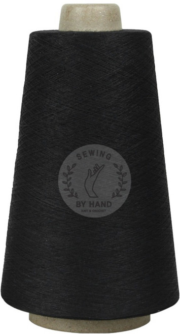 소잉바이핸드 국내산 대용량 치즈사 오버록실 10000mm, 블랙, 1개