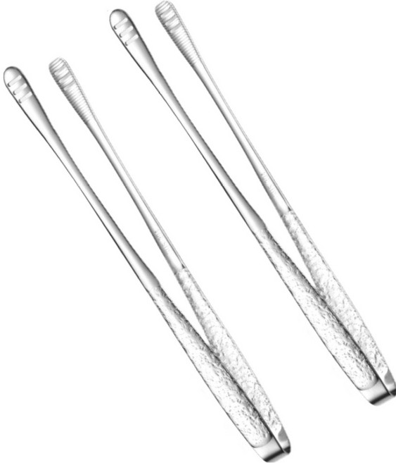 아워웍스 304 스테인리스 고기 집게 소형 24cm, 실버, 2개