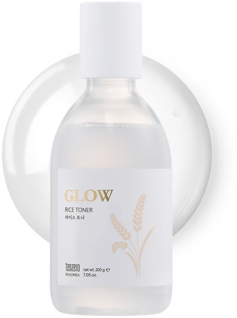 TENZERO 글로우 라이스 토너, 200g, 1개 - 쿠팡
