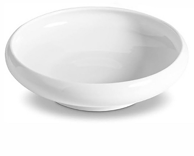 파스텔펫 반려동물 둥근 와이드 세라믹식기 FREE, 화이트, 1개