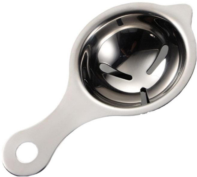 아워웍스 스테인리스 흰자 분리 계란 노른자 분리 도구, 1개