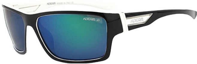 스타일호른 스포츠 미러 편광 자전거 등산 낚시 운전용 골프 선글라스 510, C6 유광블랙 + 그린미러, 1개