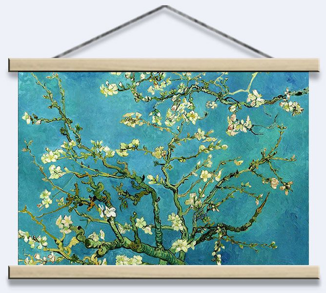 XTER 掛軸式名畫海報 電箱 配電箱 遮蔽蓋, 名畫 J