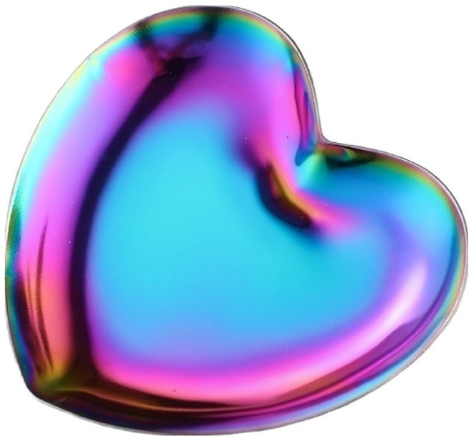 하미룸 메탈 스텐 수납 하트모양 트레이, 컬러