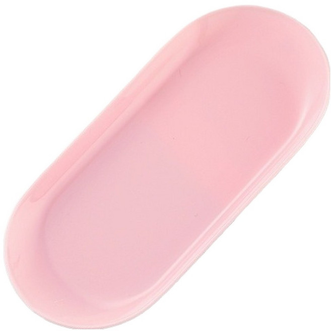 하미룸 메탈 스텐 수납 트레이, 마카롱 핑크