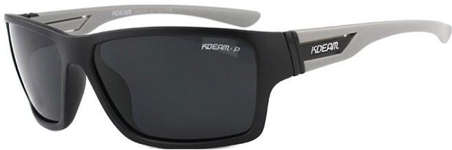 스타일호른 스포츠 미러 편광 자전거 등산 낚시 운전용 골프 선글라스 510, C5 무광그레이 + 블랙, 1개