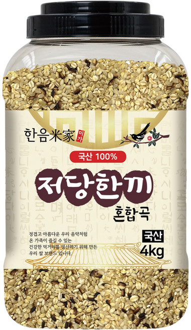 한음미가 저당한끼 혼합곡, 4kg, 1개