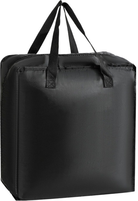 MARKETPIA 便攜式旅行用多功能鞋子整理收納袋 大型, 黑色, 1個