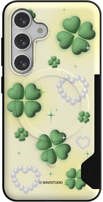 WAVESTUDIO 四葉草 2入 MagSafe 超薄防撞手機殼