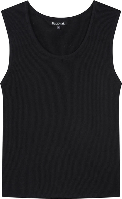 랩 여성용 라운드 민소매 니트 AS2KH461