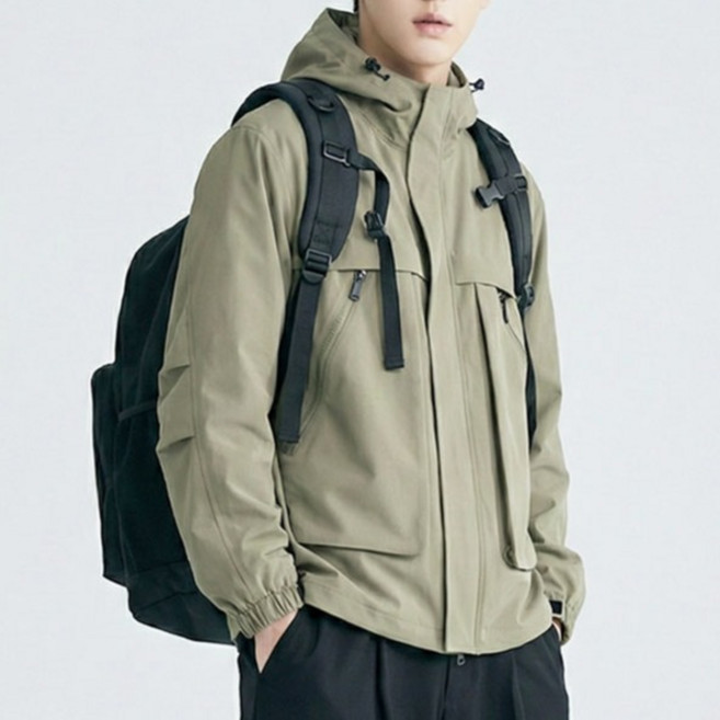 BLUEForce 男款 Chelers 防風夾克 寬鬆版型 口袋 團體服