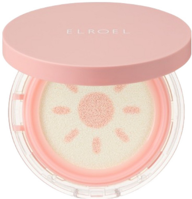 엘로엘 딸기우유 톤업 빅 선쿠션 SPF50 PA++++, 25g, 1개