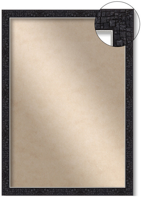 슬림 브릭 500조각용 직소 퍼즐액자 38 x 52 cm, 블랙, 1개