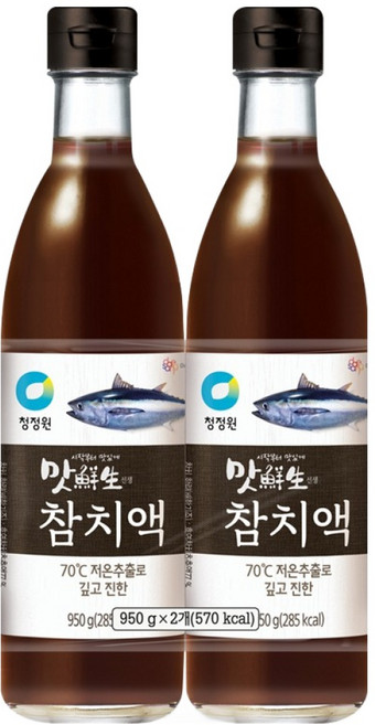 맛선생 참치액, 950g, 2개