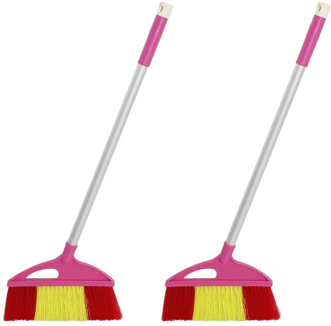 Clean Mate Polchen Shine庭院掃帚, 混合顏色, 2個