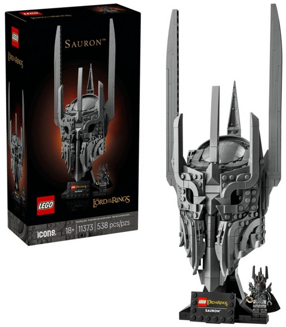 LEGO ICONS 魔戒 索倫的頭盔 11373, 1套
