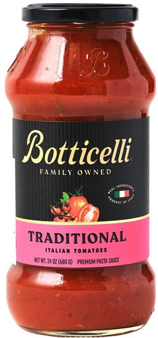 BotticelliFoods 傳統義大利麵醬, 680g, 1個