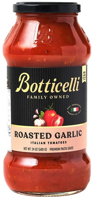 BotticelliFoods 烤大蒜義大利麵醬, 680g, 1個