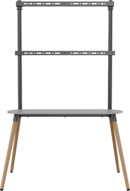 와이드뷰 인테리어 4발 TV 아트 이젤 스탠드 블랙, EKWART5B, 1개