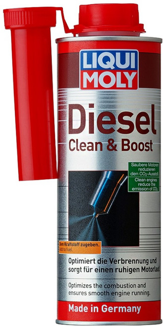 리퀴몰리 코리아 클린앤부스터 연료첨가제 디젤 500ml, 디젤/경유, 1개