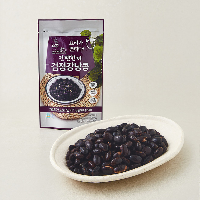 엉클탁 대구농산 간편한끼 검정 강낭콩, 1개, 150g