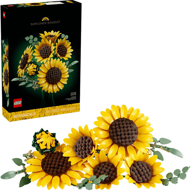 LEGO 花藝系列 向日葵花束 11502, 1套