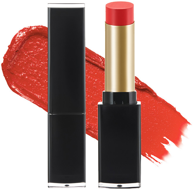 네이처리퍼블릭 립 스튜디오 인텐스 새틴 립스틱 뉴블랙, 04 탠저린레드, 1개