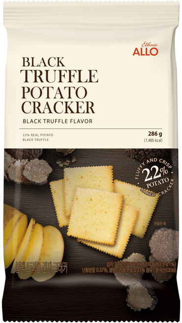 스내픽 블랙트러플 감자 크래커, 1개, 286g