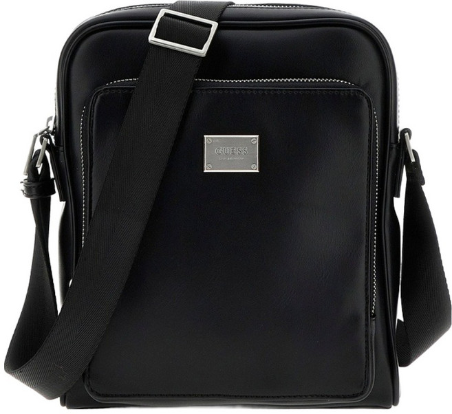 GUESS 男士米蘭諾斜背肩揹包 HO3E3A11, 黑色