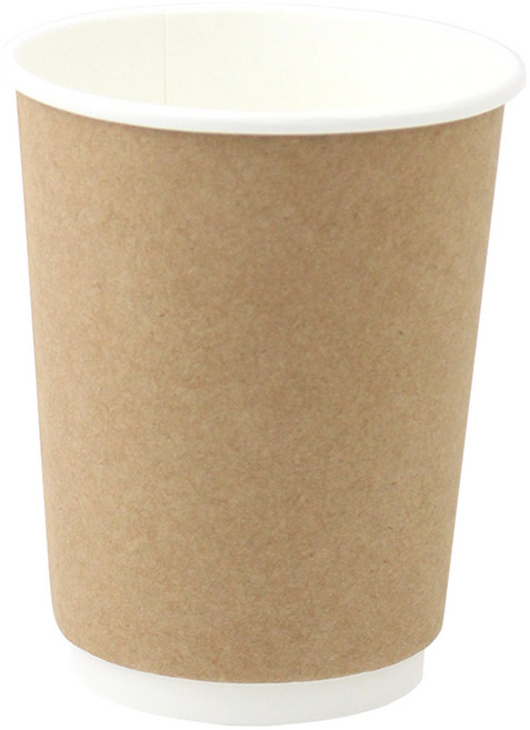 아이엔피 SS 크라프트 이중 종이컵 330ml, 1개, 30개입