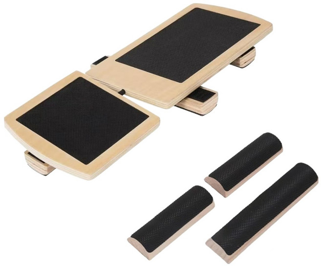 Youngfit 腳踝腳底足弓強化平衡訓練器 方形足弓複合型, 木質