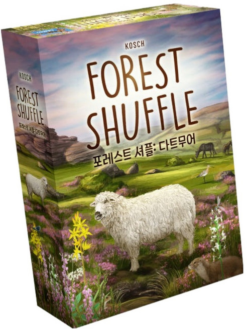 asmodee 韓國 Forest Shuffle： 多特摩 圍棋棋盤遊戲, 1個
