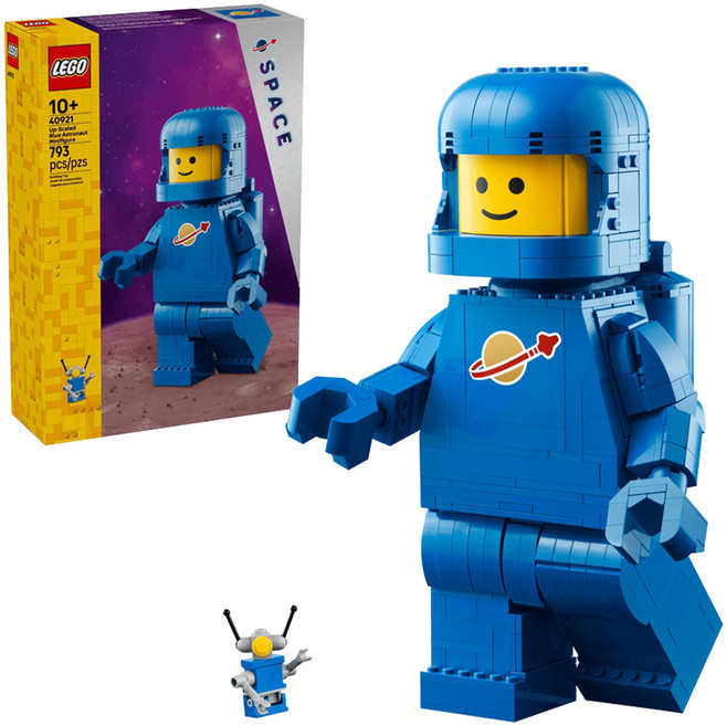 LEGO 人偶系列 放大版藍色太空人人偶 40921, 1套
