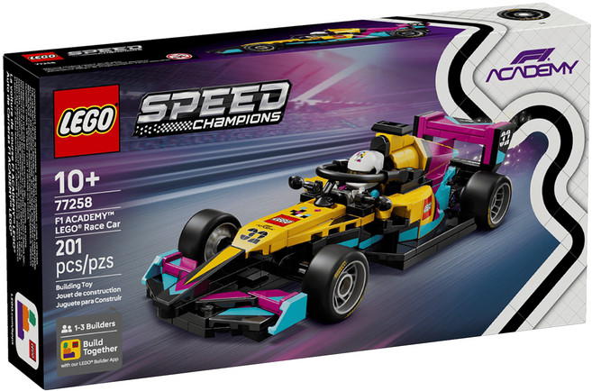 LEGO F1 ACADEMY LEGO 賽車 77258, 1套