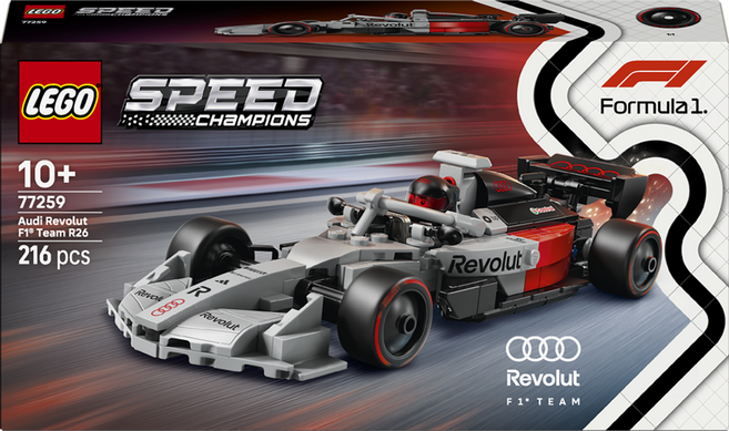 레고 스피드 챔피언 Audi Revolut F1 Team R26 레이스카 레고 77259, 1개
