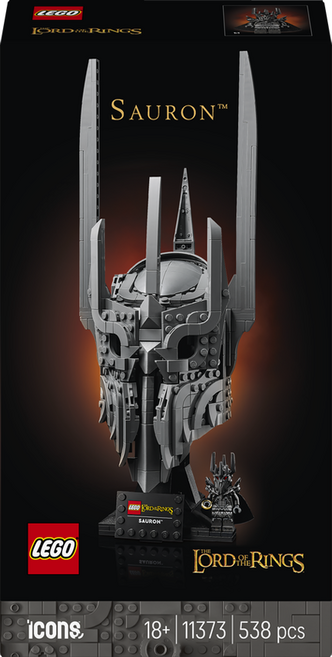 레고 아이콘 반지의 제왕 : 사우론의 헬멧 레고 11373, 1개