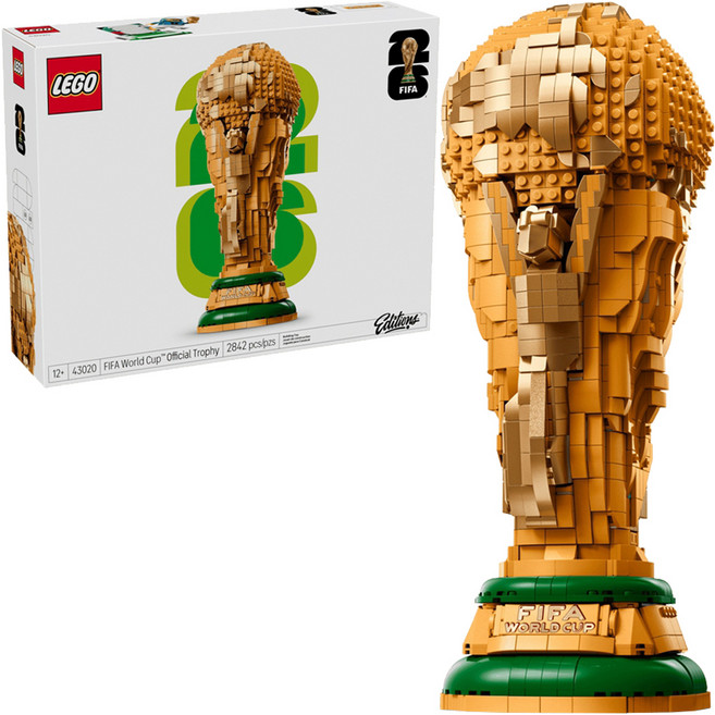LEGO 運動主題 FIFA世界盃官方獎盃 43020, 1套